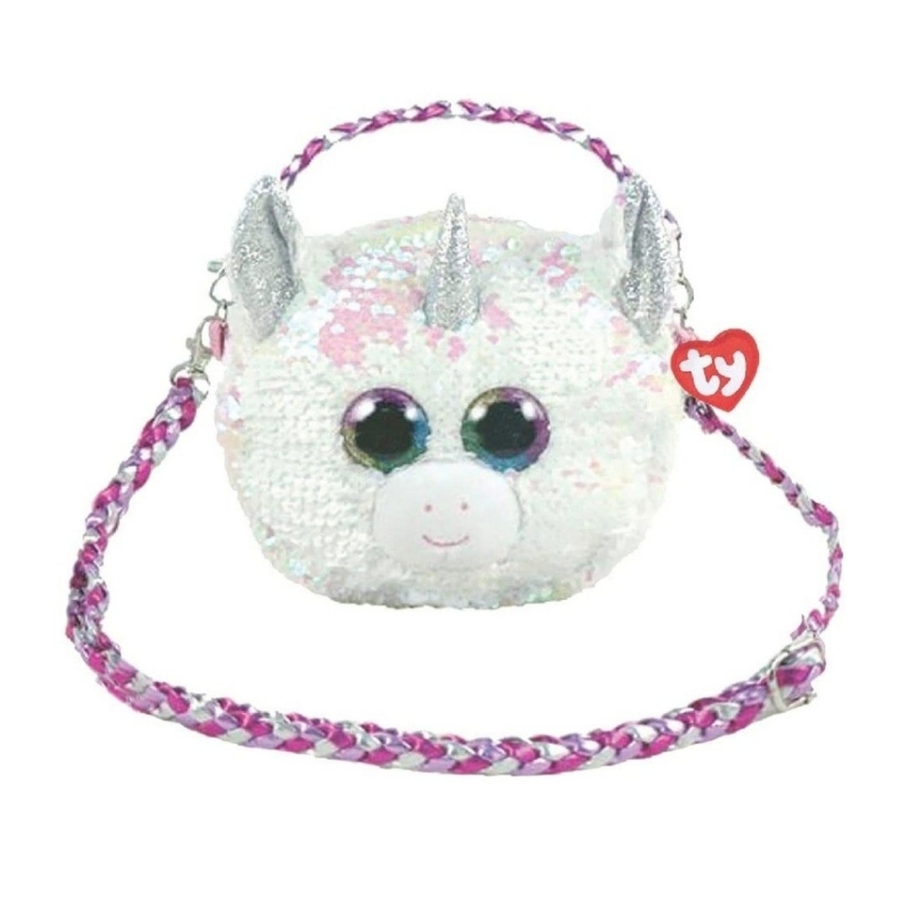 NeW TY Sequin Unicorn Crossbody Purse